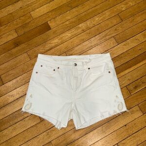 NWT Woman’s American Eagle denim jean shorts ex-boyfriend low-rise